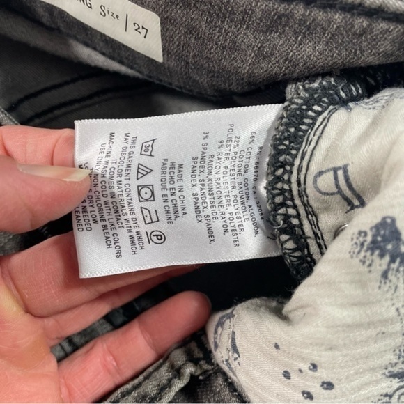 Pilcro The Letterpress High Rise Denim Legging Skinny Jeans - Picture 4 of 9